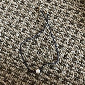 Black Chocker w/ Pearl